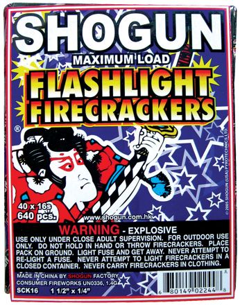 SHOGUN FIRECRACKERS